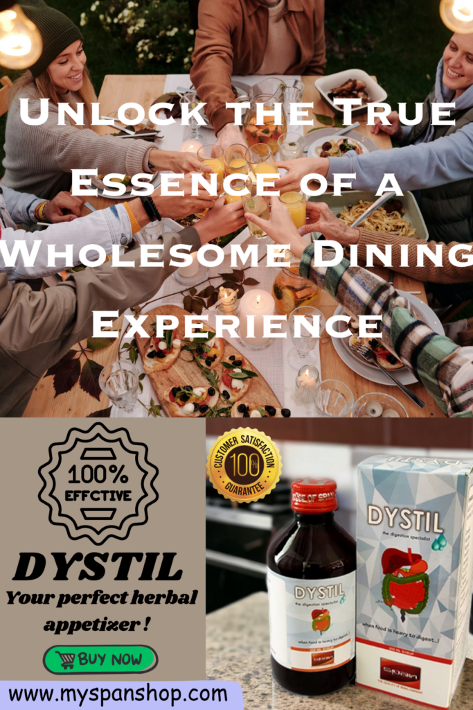 Unlock the true essence of a wholesome dining experience